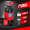 Pompe vide caves pour eaux chargées 750w