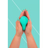 Mini vibro rechargeable SilkenTouch vert - FairyGasm