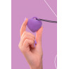 Stimulateur pendentif PleasureStone violet - FairyGasm