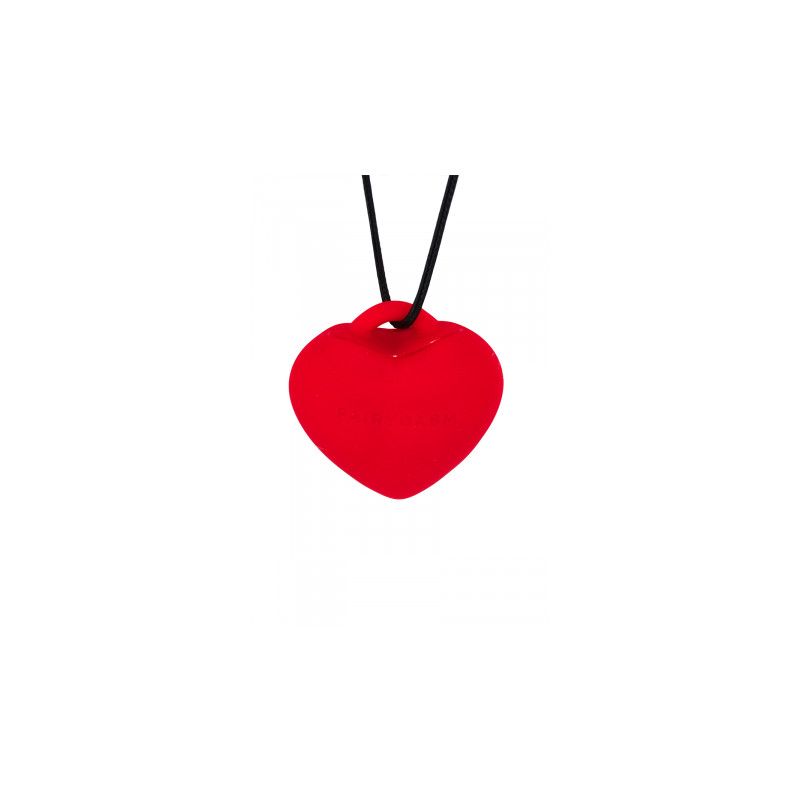 Stimulateur pendentif PleasureStone rouge - FairyGasm