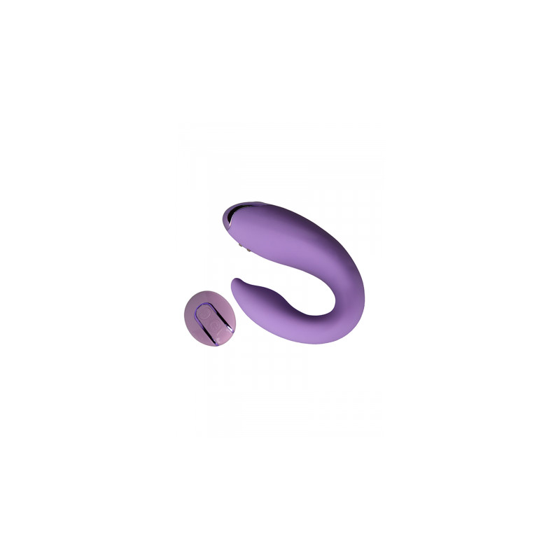Vibro pour couples PleasureBerry violet - FairyGasm