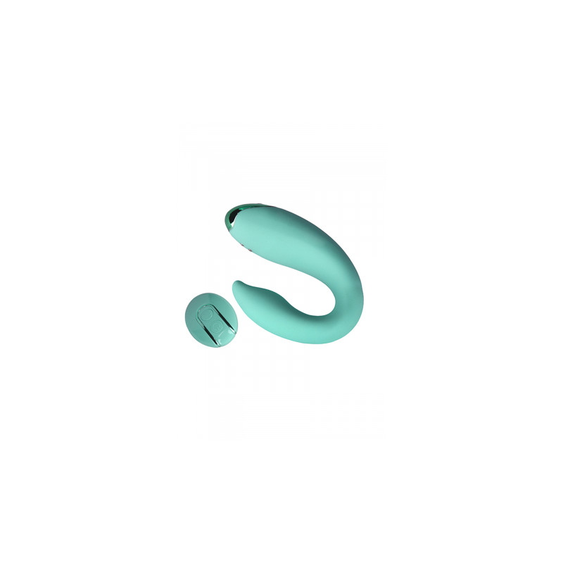 Vibro pour couples PleasureBerry vert - FairyGasm