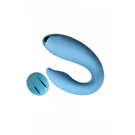 Vibro pour couples PleasureBerry bleu - FairyGasm