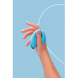 Vibro pour couples PleasureBerry bleu - FairyGasm