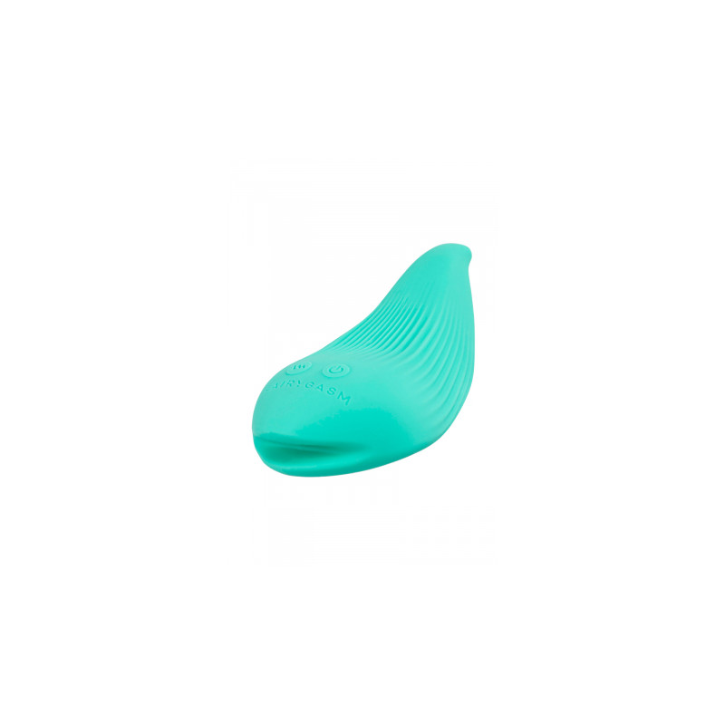 Mini vibro rechargeable DelightfulWave vert - FairyGasm