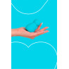 Mini vibro rechargeable Applust bleu - FairyGasm