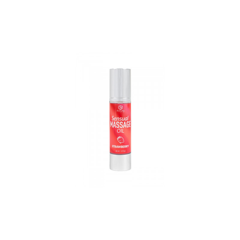 Huile de massage Fraise - Secret Play