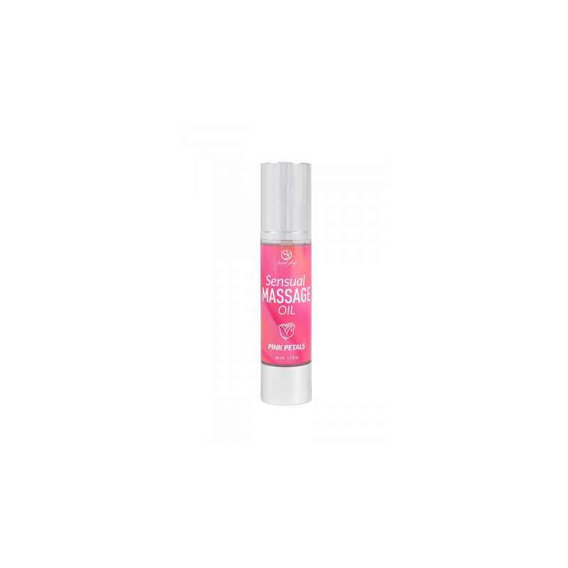 Huile de massage Pétales de Rose - Secret Play