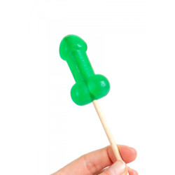 Présentoir de 40 sucettes pénis é la menthe avec effet rafraichissant