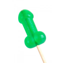 Présentoir de 40 sucettes pénis é la menthe avec effet rafraichissant