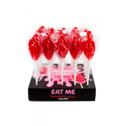 Présentoir de 40 sucettes vulve é la fraise