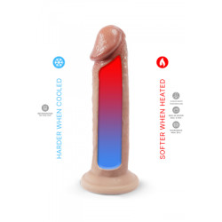 Gode Real Skin Supreme Model 2 flesh 15,4 cm - SilexD