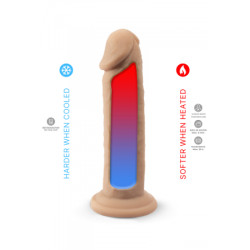 Gode Real Skin Model 2 flesh 15,4 cm - SilexD